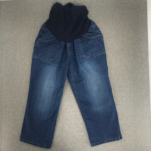 Oh Baby By Motherhood Cropped Denim Jeans Medium 79% Cotton 20% Polyester 1% Spa
